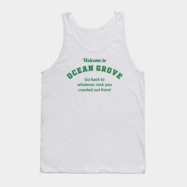 OG Go back to whatever rock Tank Top by DADDY DD